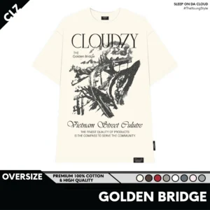 ÁO THUN OVERSIZE GOLDEN BRIDGE